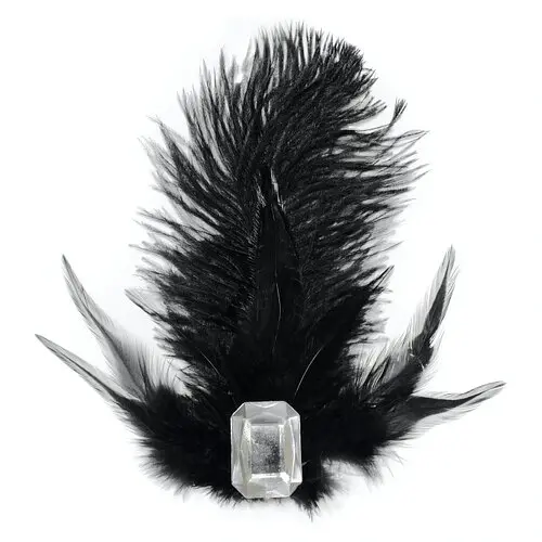 Заколка з пір'ям - фото 1