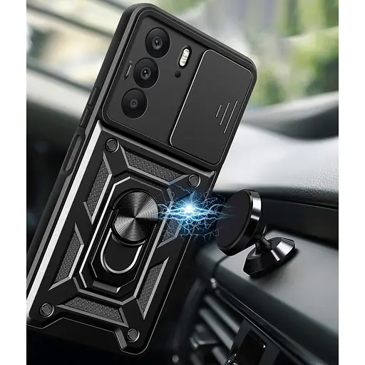 Чохол до мобільного телефона BeCover Military Realme C75 4G Black (713539) - фото 3