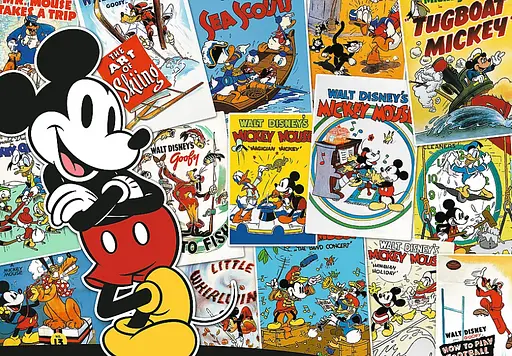 Пазл Міккі Маус: У світі Міккі - 1000 елементів Trefl 10741 - фото 2