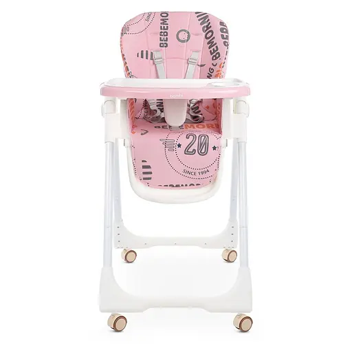 Стульчик для кормления M 5673-8 на колесах 5-точечный - фото 2