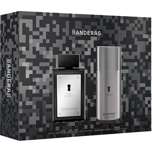 Набір Antonio Banderas The Secret 100 мл туалетна вода 150 мл дезодорант - фото 1