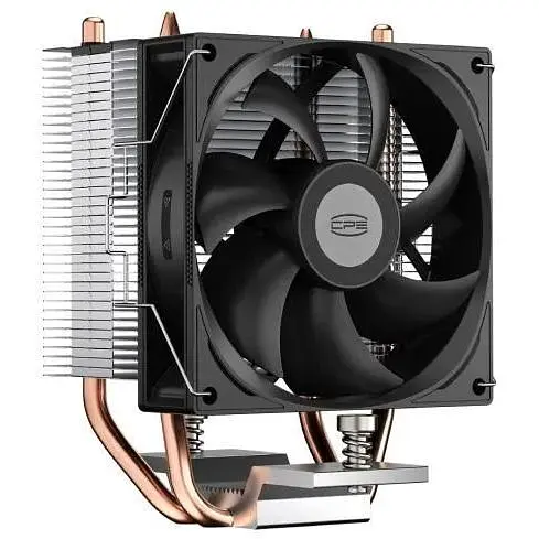 Кулер для процесора Pccooler R200 чорний алюміній/мідь 1x92 мм для Intel 1700/1200/115x AMD AM5/AM4 висота 133 мм - фото 1