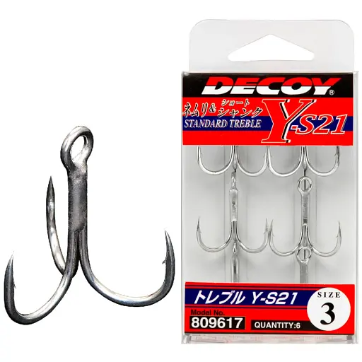 Тройник Decoy Y-S21P Propack #8 (40шт/уп) - фото 1