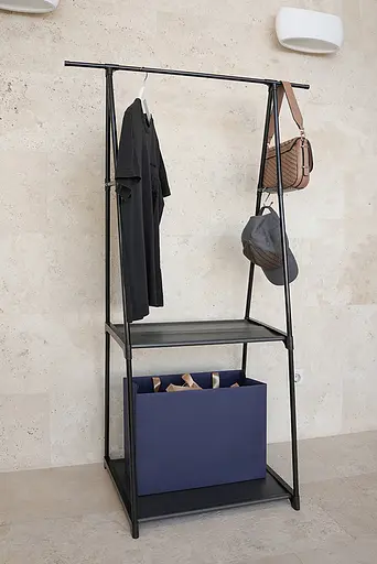 Вешалка для одежды с полками на колесах FABRIKA ROLL - фото 11