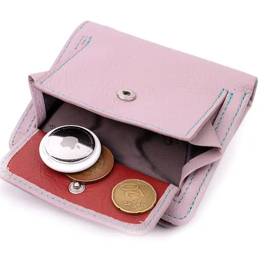 Кожаный женский кошелек ST Leather 10х11.3х1.5 см acs0028368 - фото 6