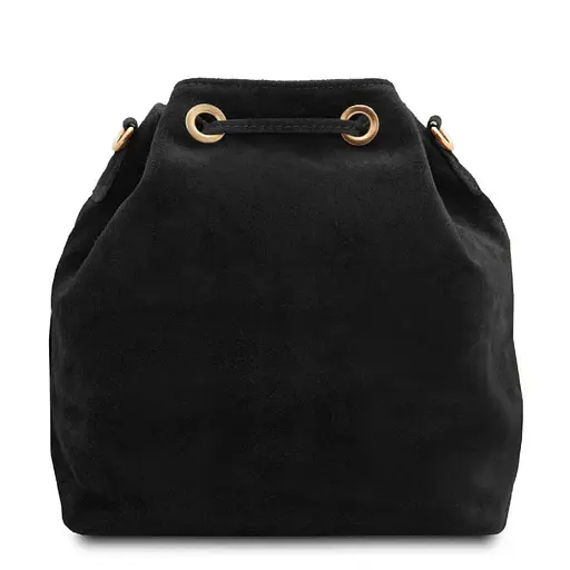 Женская замшевая сумка на плечо Firenze 25х26х13 см sum0028534 - фото 10