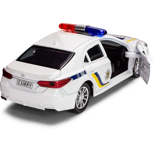 Автомодель TechnoDrive Toyota Camry Поліція (KM250416) - фото 7