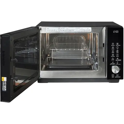 Микроволновая печь BAUKNECHTMF 258 B гриль с горячим воздухом, интеллектуальная технология - фото 3