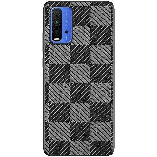 Чехол TPU+PC Grid для Xiaomi Redmi Note 9 4G / Redmi 9 Power / Redmi 9T Cube