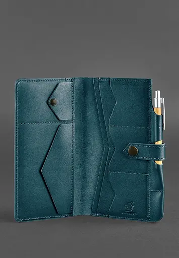 Кожаный тревел-кейс 4.0 Зеленый - фото 4