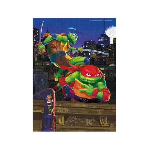 Пазл класичний Medium-S TMNT. Леонардо та Рафаель 200528, 250 елементів - фото 2