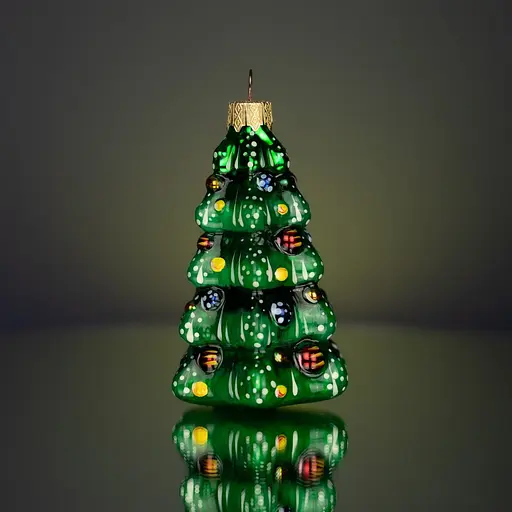 Ялинкова прикраса Різдвяні історії Ялинка скло (4820001045680) - фото 3