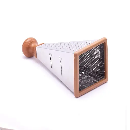 Тёрка для овощей и фруктов 4-сторонняя из нержавеющей стали 22.5 см, Kitchen Master Серебристый 81741 - фото 5