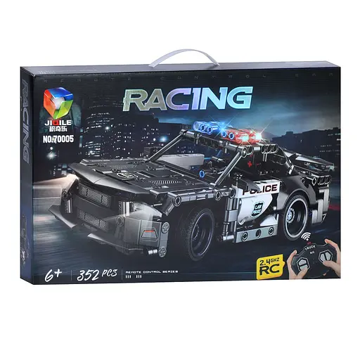 Конструктор Радіокерований Поліцейська машина, 70005, 352 деталі