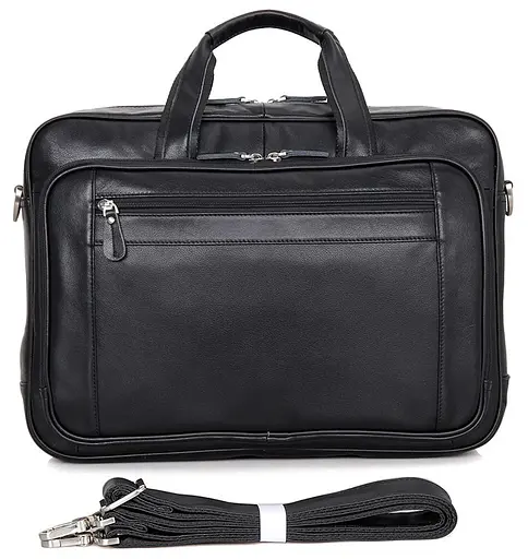 Чоловіча шкіряна сумка для ноутбука Vintage 42,5х31,5х14 см sum0012430 - фото 1