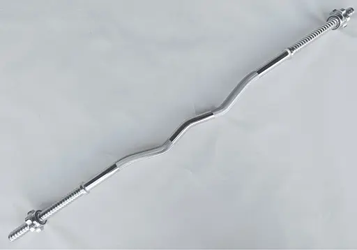 Гриф для штанги EasyFit W-образный 1.2 м Ø 28 мм (EF-8061) - фото 2