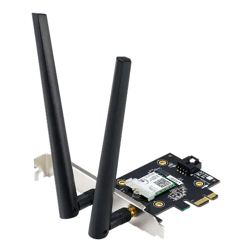 Wi-Fi + Bluetooth адаптер 2 в 1 сетевая карта с 2 внешними антеннами Asus PCE-AX1800 - фото 2