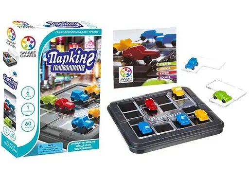 Настольная игра Smart Паркинг (Parking Puzzler) (укр.) (SG434UKR) - фото 2