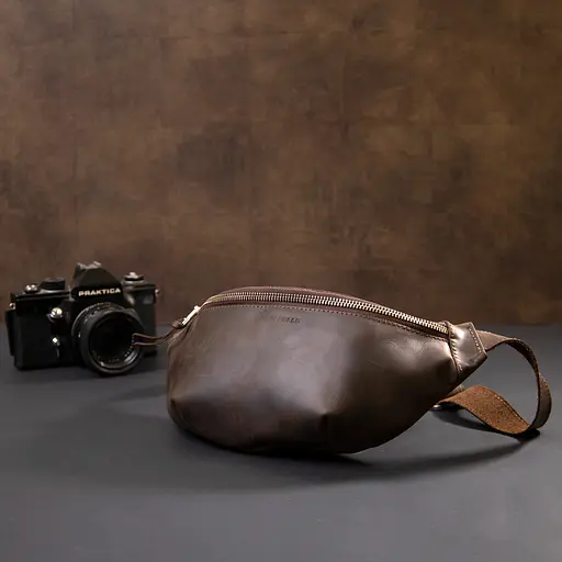 Чоловіча сумка GRANDE PELLE 30х13,5х7 см sum0020127 - фото 5