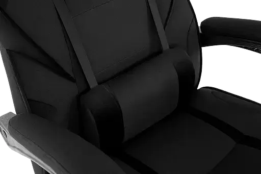 Геймерское кресло GT Racer черное (X-2749-1 Fabric Black Suede) - фото 11