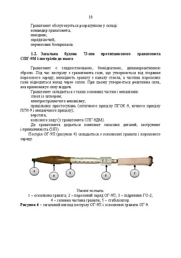 Керівництво зі стрілецької справи до 73-мм станкового протитанкового гранатомета (СПГ-9М) - фото 7