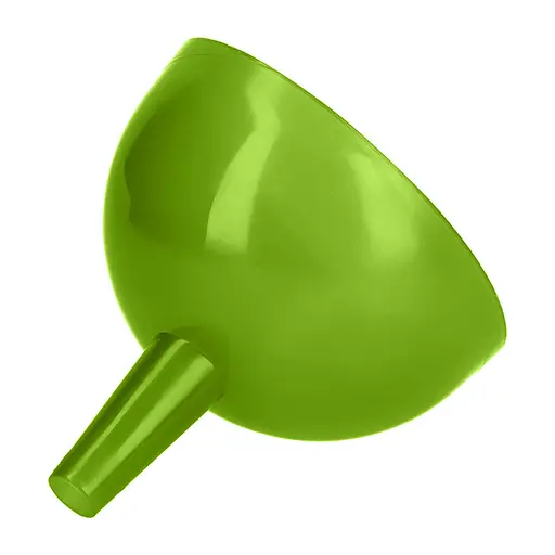 Лейка сливная воронка пластмассовая на банку Зеленый 84668 - фото 6