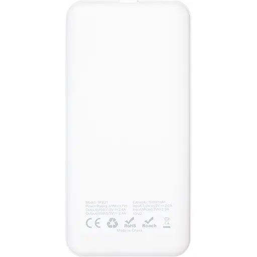 Універсальна мобільна батарея PowerPlant TPB21 10000 mAh PB930296 - фото 2