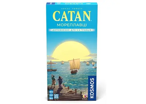Настольная игра Rozum Катан: Мореплаватели. Дополнение для 5-6 игроков (Catan: Seafarers - 5-6 Player Extension) (укр.) (R103UA)