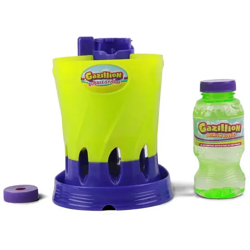 Gazillion Генератор мильних бульбашок Gazillion автоматичний "Торнадо", в наборі р-н 118мл