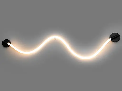 Унікальний світлодіодний світильник шланг, потужністю 18 Вт, чорний - фото 2