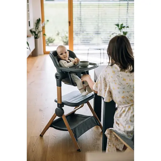 Приліжкове ліжечко та стільчик для дитини FreeOn Nest & Feed 2 в 1, grey - фото 7