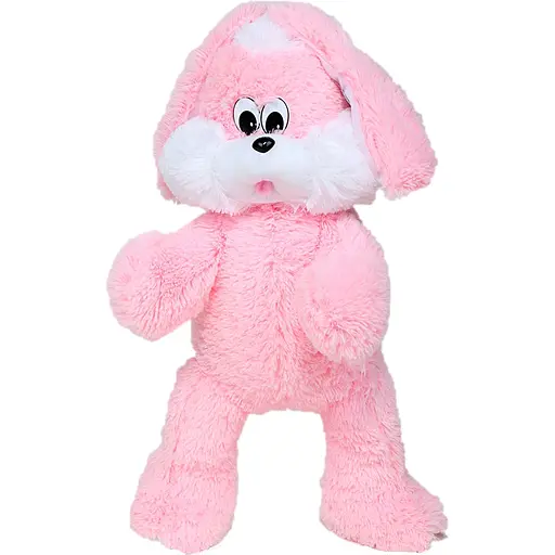 М'яка іграшка Alina зайчик Сніжок 65 см рожевий - фото 1