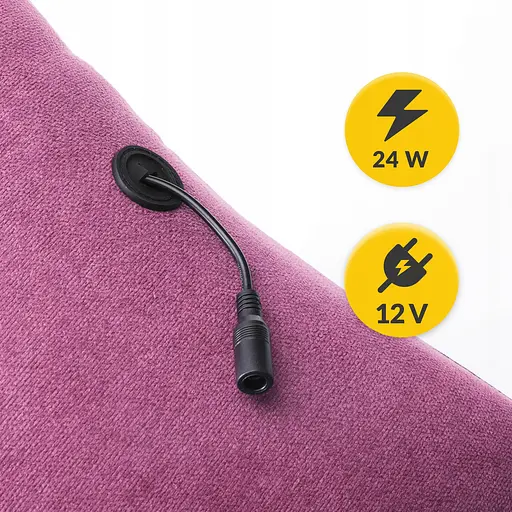 Подушка-массажер 4FIZJO Shiatsu Lite Violet (P-5905973404129) - фото 4