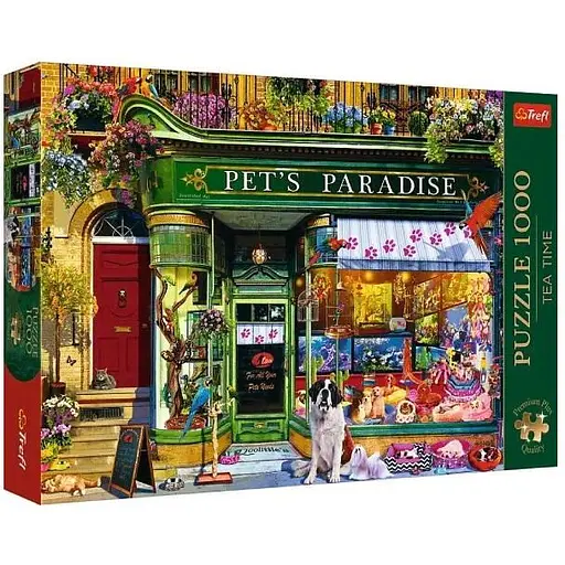 Пазл Trefl Время чаепития: Рай для животных 1000 эл. (10841)
