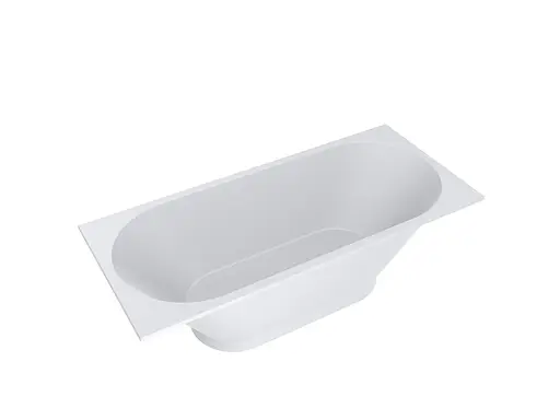 Ванна Mraggo Tasmana матова з литого мармуру 1800x800x485 00313002 Білий матовий - фото 3