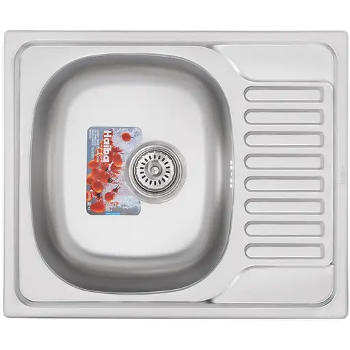 Мойка кухонная HAIBA 58x48 polish (HB0550) - фото 1
