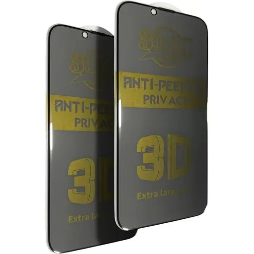 Захисне скло DK для Apple iPhone 16e 300C Large Arc Антишпигун Full Glue 019323 black 2 шт.