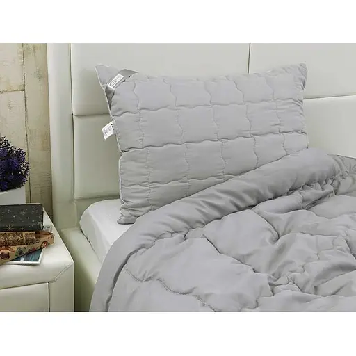 Подушка Руно 50х70 силиконовая "GREY" 310.52GREY - фото 2