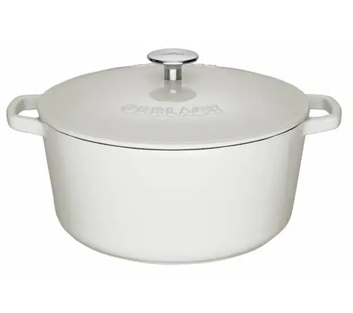 Кастрюля чугунная 26 см 5 л Gerlach Natur Iron (5901035509078) - фото 1