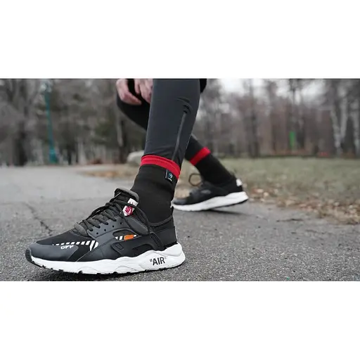 Носки DexShell Running Lite водонепроницаемые S красные - фото 14