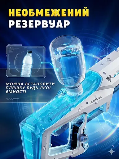 Водяний бластер із функцією всмоктування води - фото 2