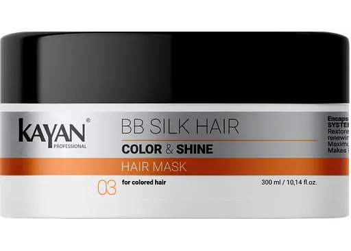 Маска для окрашенных волос BB Silk care Kayan Professional 300 мл - фото 1