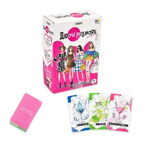 Настольная игра "Девичьи разговоры" 30590 Strateg 18+, укр, в коробке (4823113872700) - фото 6