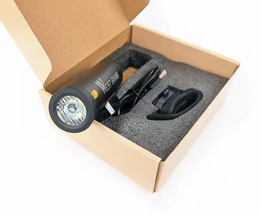 Велосипедна фара передня West Biking YP0701332 1хT6 Led 500 Lm USB 2000 mAh 10.7х4х3.1 см (G0000932) - фото 4