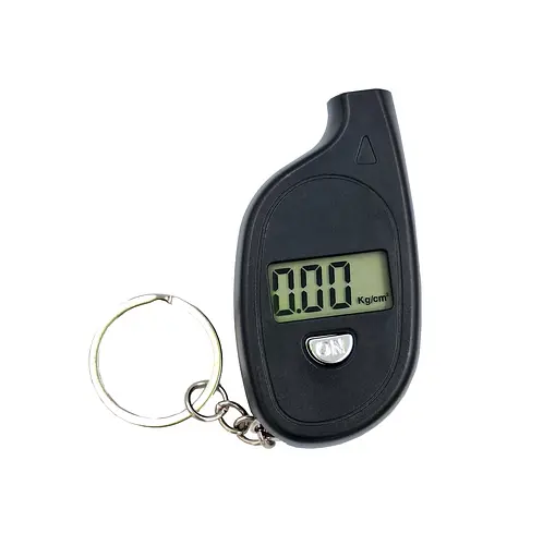 Манометр (тестер давления шин) цифровой LCD дисплей черный (G0001637) - фото 4