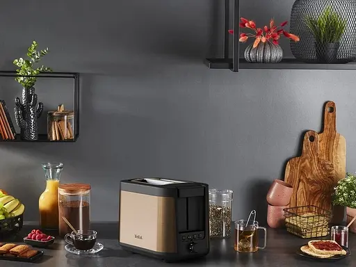 Тостер Tefal Coppertinto 850 Вт бронзовый (TT430G10) - фото 8