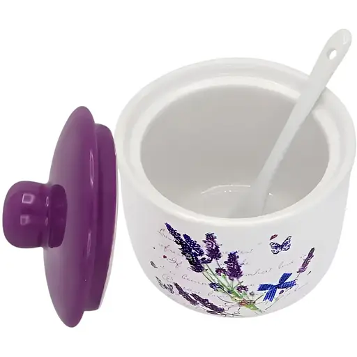 Цукорниця керамічна Interos Лаванда 350 мл (000014533) - фото 2