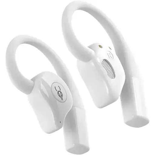 Спортивні Bluetooth навушники Sabbat Q12 Cloud White відкритого типу білі - фото 2