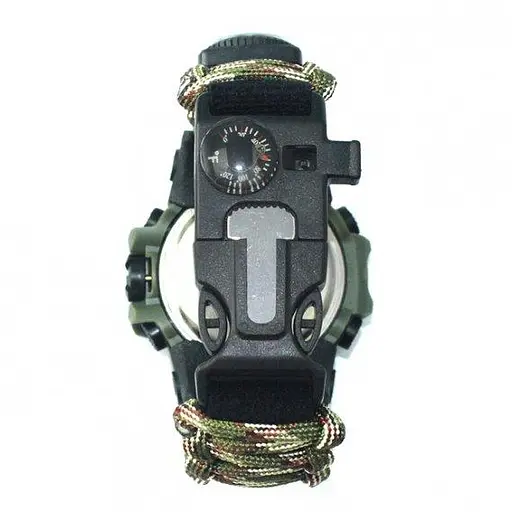 Часы мужские наручные Hemsut Military с компасом (Камуфляж) - фото 5