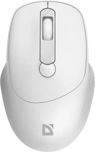 Миша бездротова Defender Feam MM-296 White (52297)